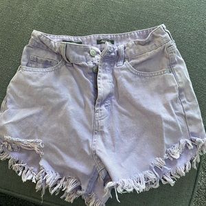 Women’s Jean shorts - Light Purple